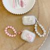 Star Bow Transparent Airpodpro3 Suitable For Apple Bluetooth Headset Cover Airpod4 Bracelet