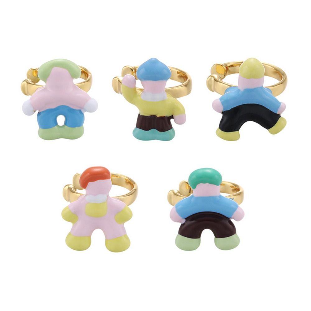 

Серьги с героями мультфильмов, модная пряжка для ушей, повседневная одежда, зажим для ушей, весна и лето