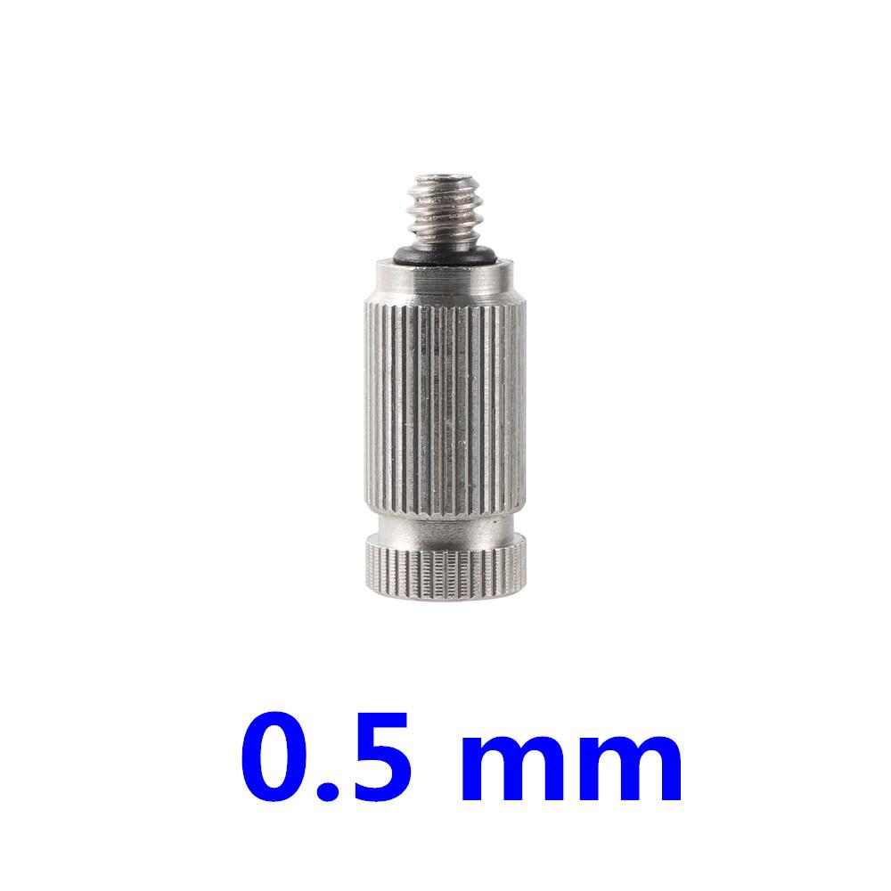 304 Stainless Steel 3/16" Thread High Pressure Atomization Nozzle Garden Landscaping Cooling Humidify Disinfection Sprayer 50Pcs