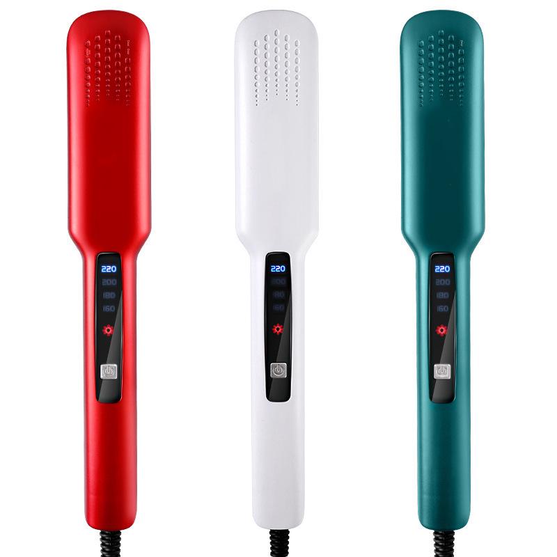 Dual-Use Hair Straightener & Curler: Household Iron for Straightening & Curling