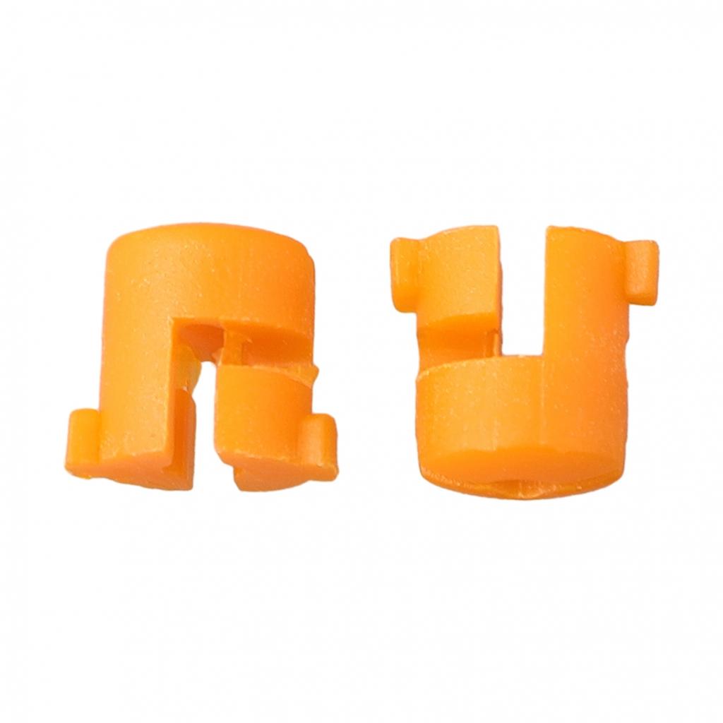 Clip Bicycle Reflectors Front Rear Plastic Reflective