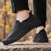 Classic Outdoor Hiking Men's Sneakers Trekking Shoes Slip-On Loafers Non-Slip Hard Grip Trail Walking Camping Casual Men Shoes