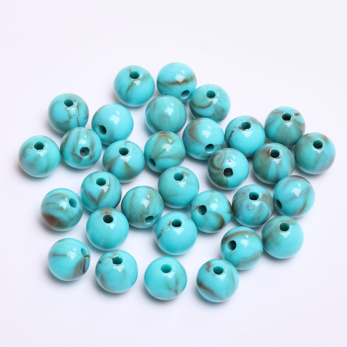 

Браслет, ожерелье, аксессуары, 30 шт., имитация нефрита, модные облака, эффект бисера, аксессуары, свободные бусины 8 мм, изготовление ювелирных изделий, смоляные круглые бусины Style17 8mm 30Pcs