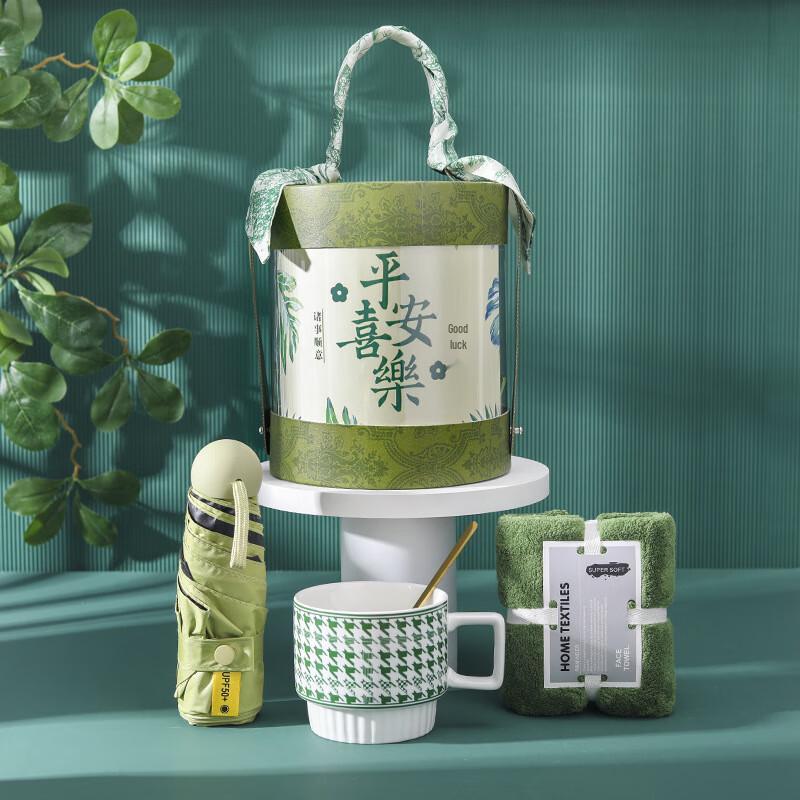 Business Gift Set with Mug, Umbrella, and Towel Set 6