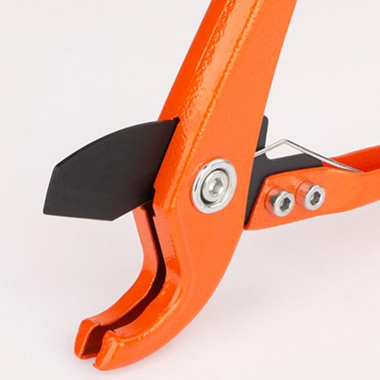 Forbici per tubi Manico in PVC Affilato regolabile Risparmio di manodopera Chiusura automatica Cricchetto Tagliatubi multifunzionale in lega di alluminio Idraulico
