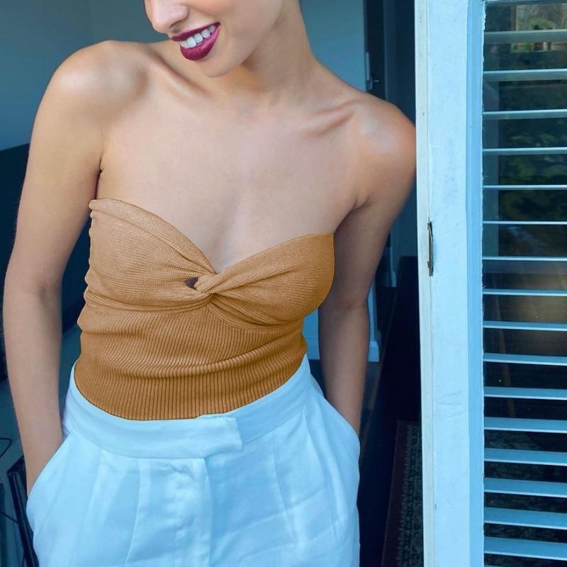 

Летний женский однотонный трикотажный жилет из шерстяной пряжи Crossover XL