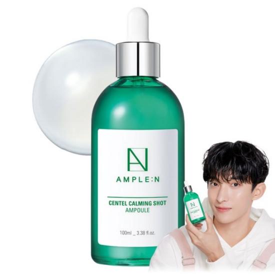 AMPLE:N Centel Calming Shot Ampoule 100ml / Soothing & Calming Ampoule with Centella Asiatica Extract