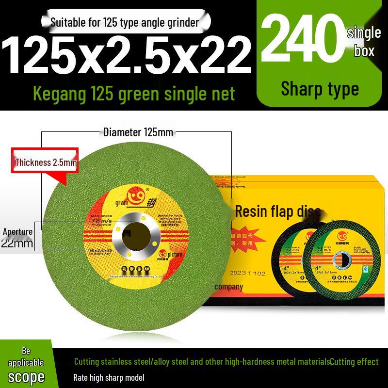 100mm Metal & Stainless Steel Grinding Wheel and Polishing Disc for Angle Grinders