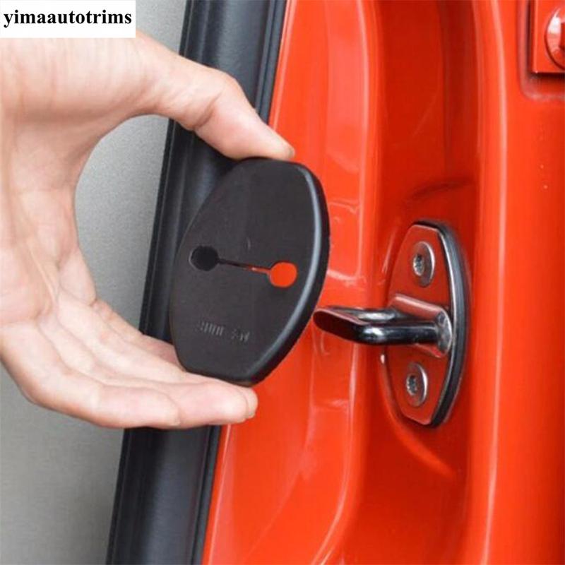 Car Door Stop Limit Rust Lock Protection Cover Trim Fit For Volkswagen T-Roc T Roc 2018 - 2025 / Tiguan 2014 - 2025 Accessories