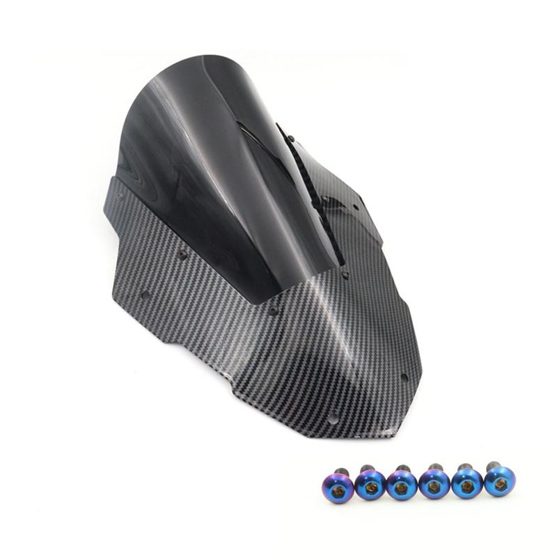

Motorcycle Accessories 2025 2025-Windscreen Windshield For XMAX300 X MAX 300 Sport Touring XMAX 300 чорний