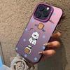 Bread dog for Apple 15 mobile phone case iPhone16Promax color silver 14 anti-drop 12Pro men and women 13