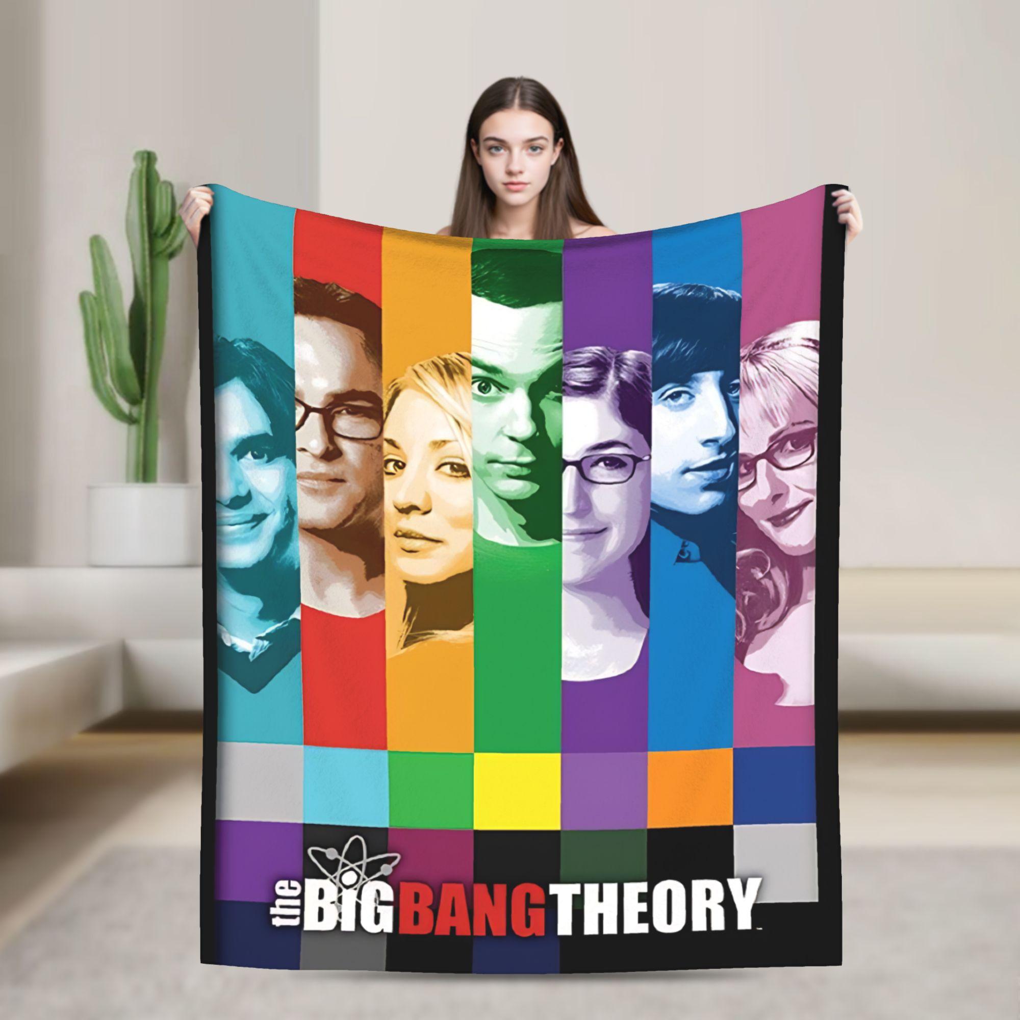 

The Big Bang Theory Blanket Travel Office Flannel Bedding Throws For Living Room Soft Customized Quality Bedspread 75x90cm