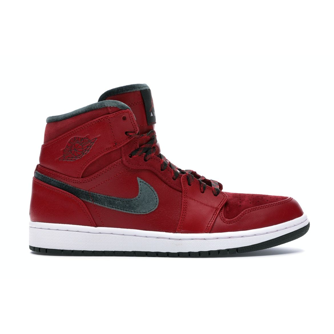

Мужские кроссовки Air Jordan 1 Retro Hi Premier 2013 Red Varsity-Red Dark-Army-White 332134-631