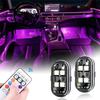 Car Decor Atmosphere Light Anti-Collision LED Warning Light 8 Colors Rechargeable Led Lights