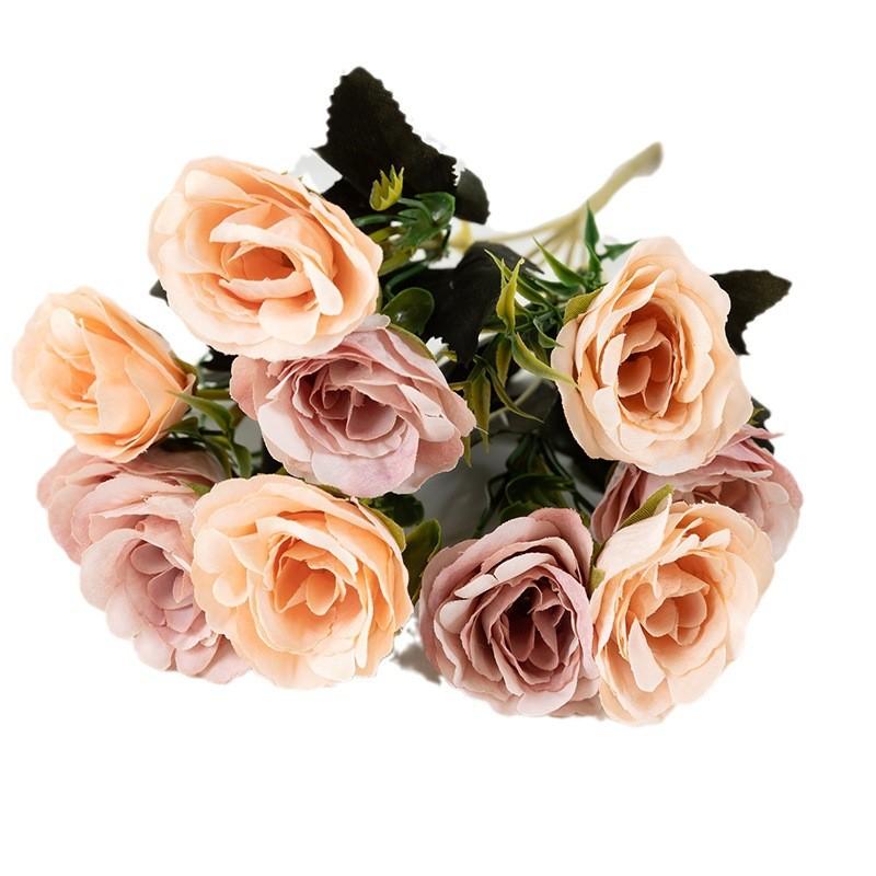 Flower Rose Simulation Wedding Bride Holding Flowers Living Room Decoration