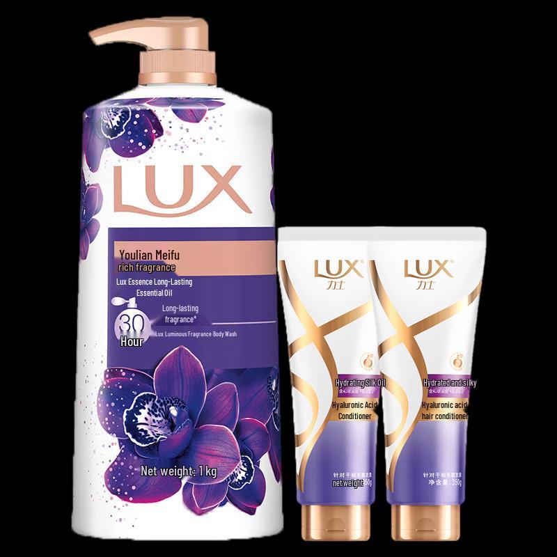 Lux Enchanting Orchid Shower Gel & Hair Conditioner Set