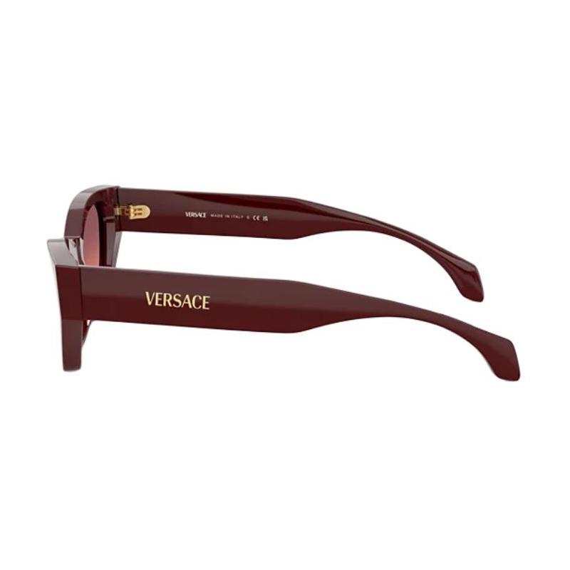 Versace Modern Style Acetate Cat Eye Sunglasses Women's Red 25283495 O4488U-O55152053_ONUL-red 53