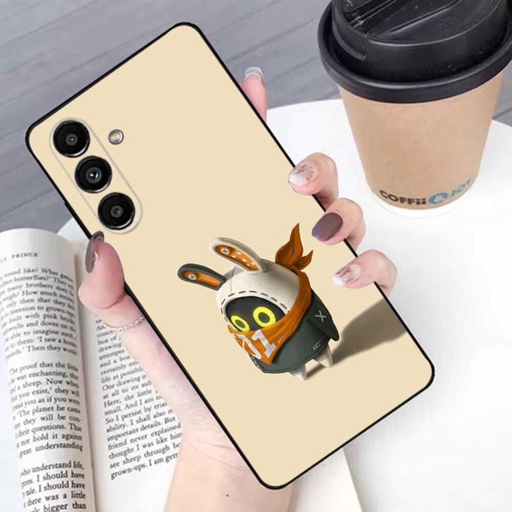 Zenless Zone Zero ZZZ Coque de téléphone Bangboo Pour Samsung S 25,24,21,22,23,30,20,Ultra,Plus,Fe,Lite,Note,10,9,5G Noir Souple