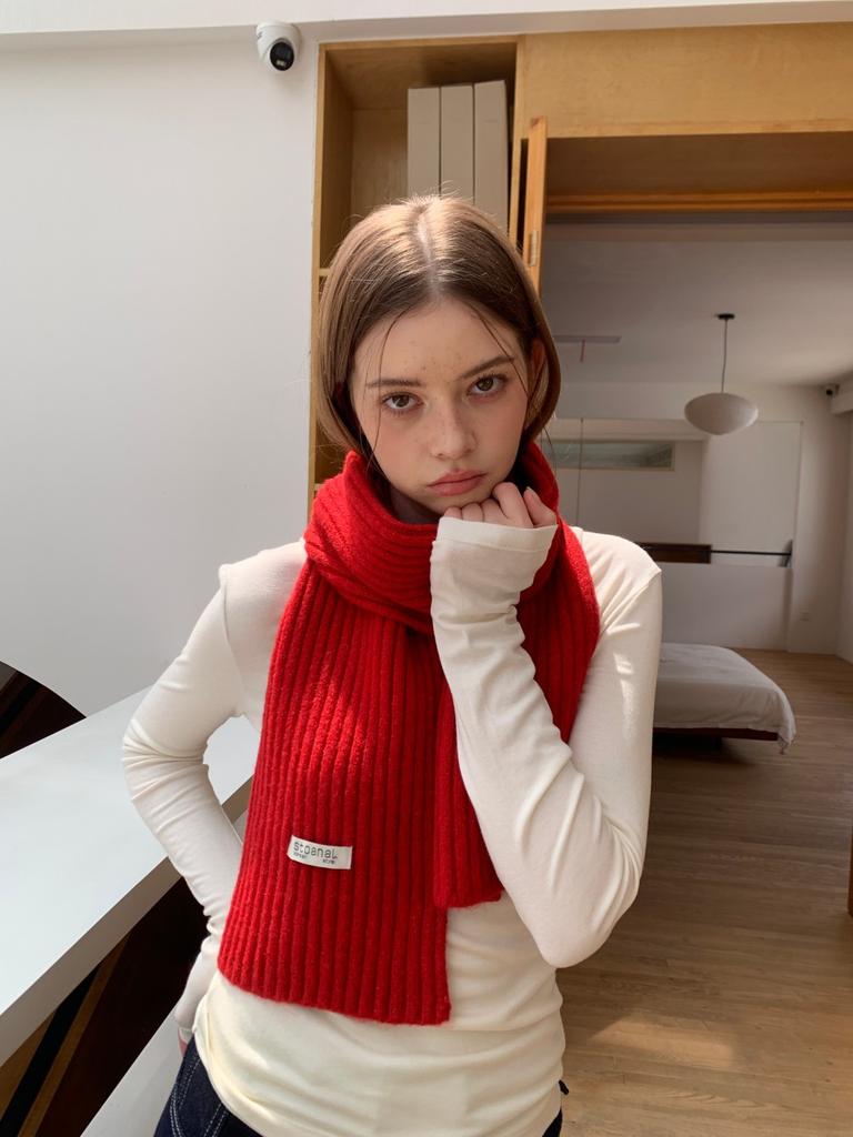 Korean autumn and winter white wool wool scarf female versatile soft waxy couple warm scarf wholesale