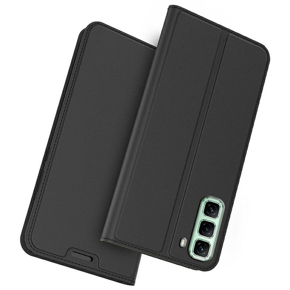 

For Infinix Hot 50 4G Case PU Leather Phone Cover with Card Holder Stand Magnetic Closure A