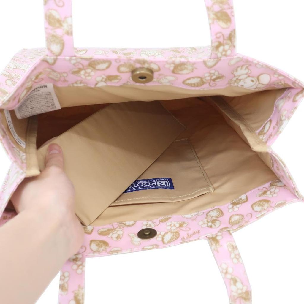 A4 Size Tote Bag with Laminated 8491 My [Rootote] Outer, IP.A4 Archaic.Laminated.Sanrio Characters-A (02 Melody)