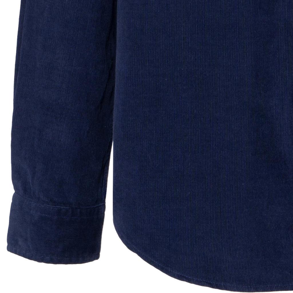 Polo Ralph Lauren SS23 Solid Logo Embroidered Shirt Men Shirts Navy-Blue MNPOWOV16822578-410