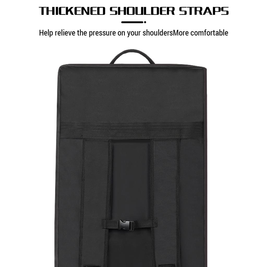 Oppblåsbar Paddleboard Ryggsekk 125L Stor Kapasitet Oxford Stoff SUP Surfebrett Bag