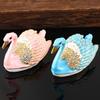 Swan Mini Jewelry Storage Box Inlaid Gem Organizer Enameled Exquisite Earrings Ring Holder Storage Jar Unique Festival Gift