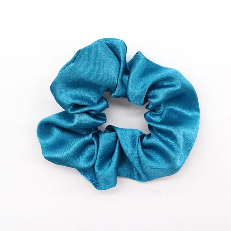 Vintage French Satin Silk Hair Tie - Retro Versatile Accessory