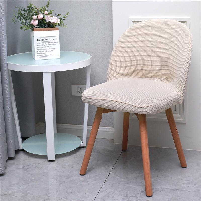 Curved Low Back Chair Cover Special European Elastic Hotel Restaurant Restaurant Home Chair Cover Banquet