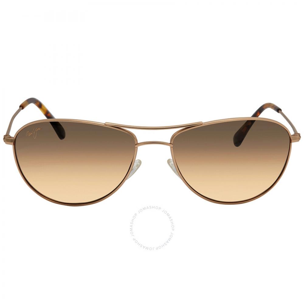 

Maui Jim Baby Beach Polarized HCL Bronze Pilot Ladies Sunglasses HS245 16 56