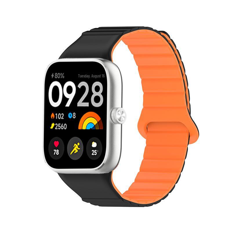 

Силиконовый магнитный ремешок для Xiaomi Redmi Watch 4 - сменный браслет унисекс Compatible with Redmi Watch 4 Strap