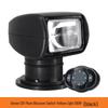 Rotatable Marine Remote Searchlight 12V/24V Xenon Halogen for Yachts & Speedboats - Super Bright Floodlight