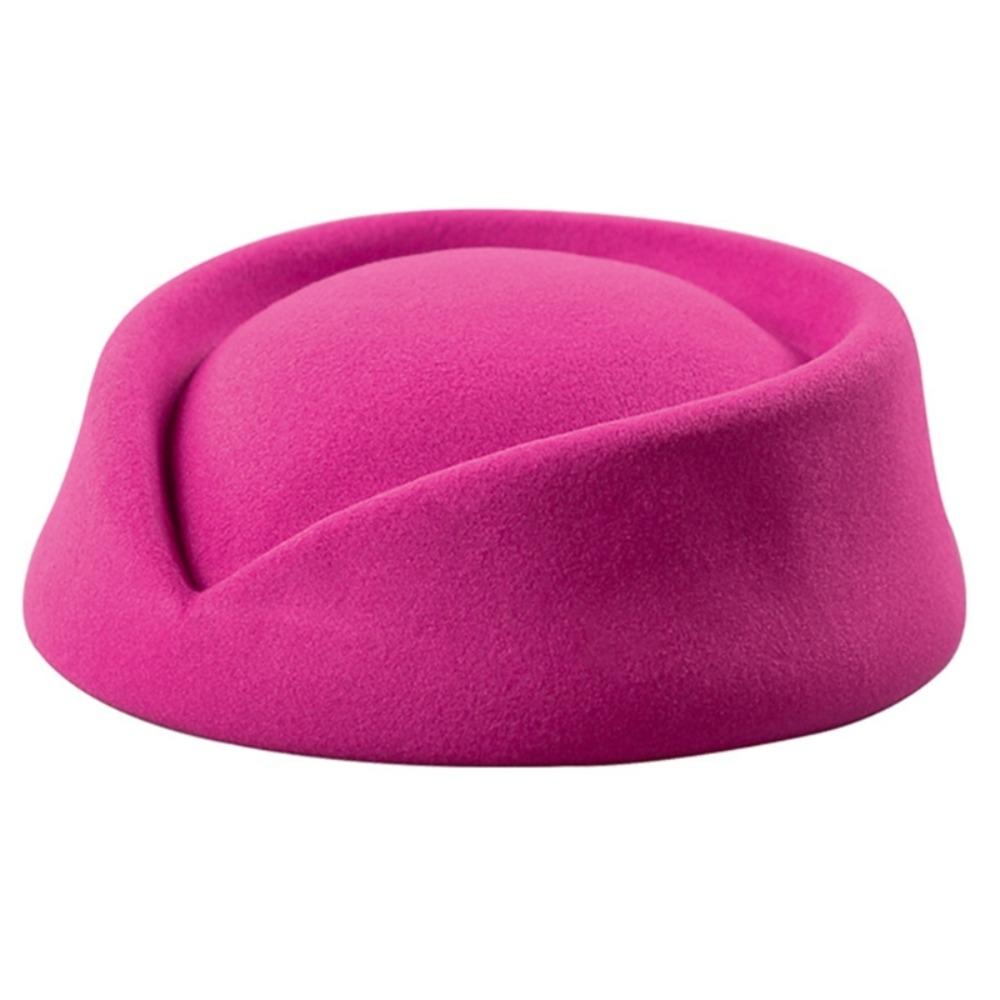 Vintage Looking Airline Stewardess Caps Pillbox Hat Uniform Stewardess Hat  Cosplay Costume