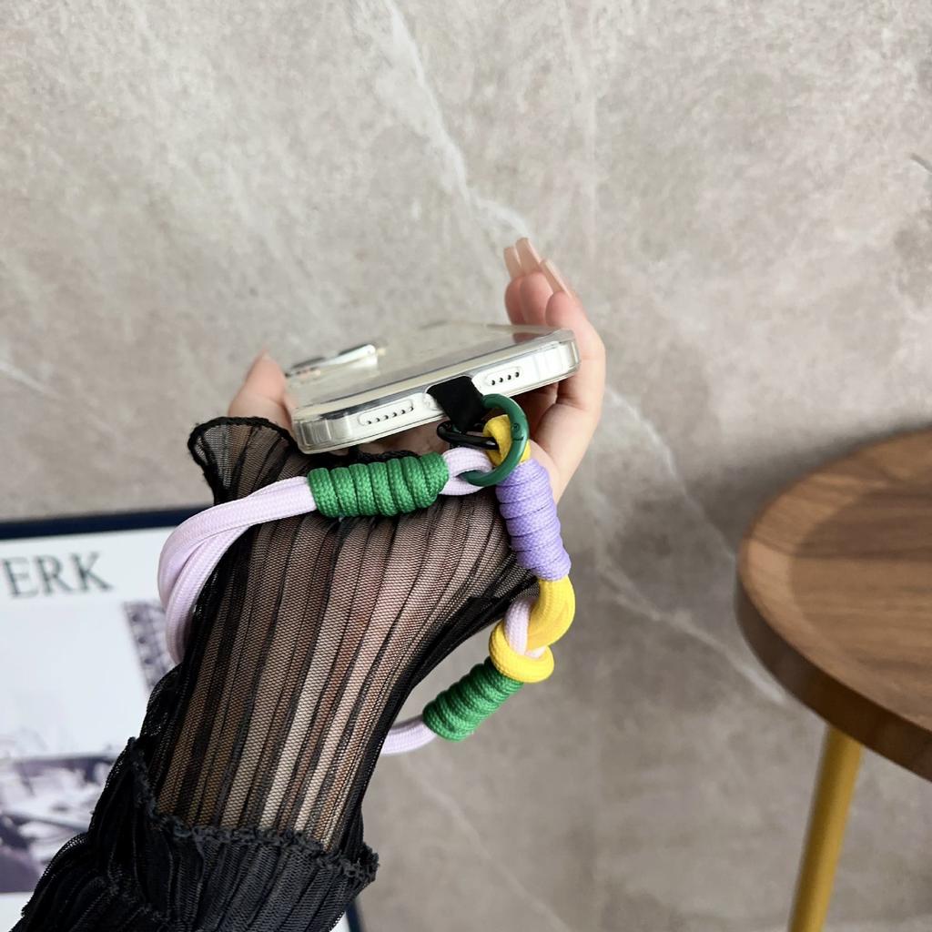 Color-matching Anti-lost Phone Case with Wrist Lanyard, Featuring High Value, Comfort, and Durability for Men and Women.