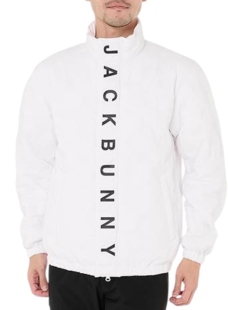 Full Zip Blouson Golf Outerwear 4 [Jack Bunny] Men's (Stretchy) / / 262-4220001 030_White [M]