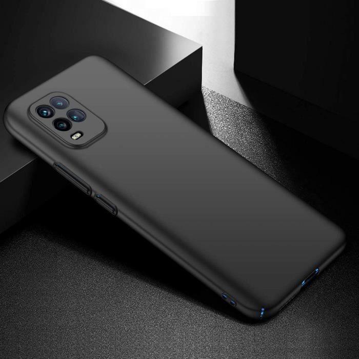 Coque de Protection - E.F.CONNECTION - Xiaomi Mi 10 Lite - Souple - Noir - Finition mate