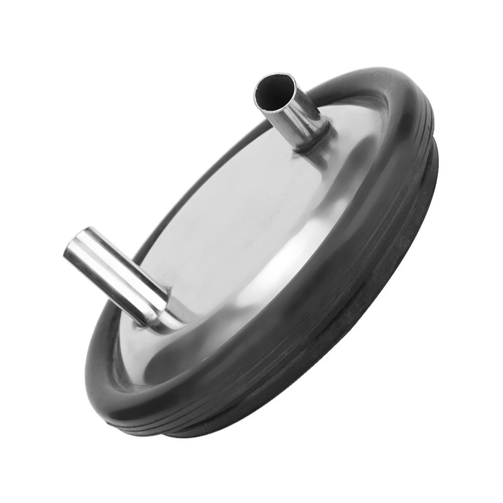 Stainless Steel Milk Bucket Lid And Gasket For Milking Machine Two Open Lid