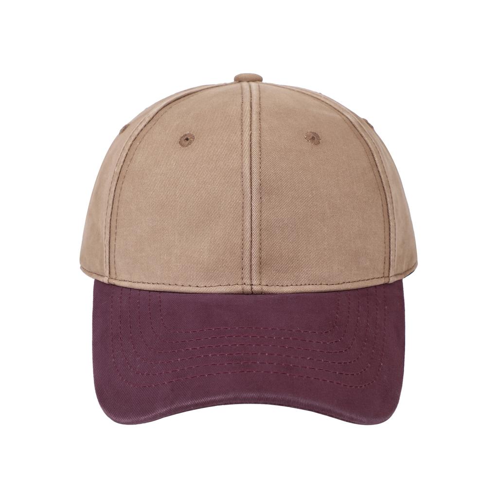 Women'S Fashion Baseball Cap - Vintage Washed Cotton Snapback, Soft Brim Sun Hat For Street Style Spring/Fall Casual Cap