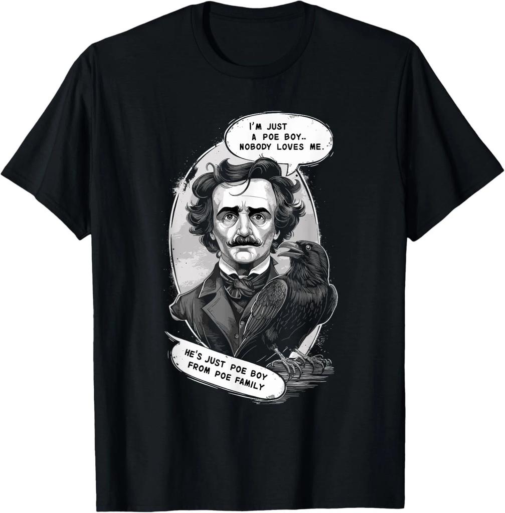Edgar Allan Poe Fan Classic Literature literary figure T-Shirt