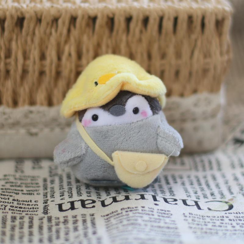 Entzückende Pinguin Plüschpuppe Hängespielzeug für Taschen Cartoon Schlüsselanhänger Pinguinliebhaber Geschenk