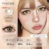 EYESHARE 2pcs CYPRUS Contact Lenses for Eyes Colored Natural 14.2mm Softlens Graded 0.00 Eye Contacts