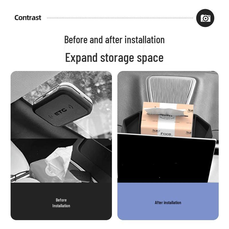 Silicone Rear Storage Box Mat for 26 Tiggo Models (TIGGO5 OMODA C5) Interior Organizer