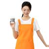 Waterproof Oxford Cloth Apron with Wear-Resistant Shoulder Strap for Milk Tea Shops, Baking, and Hot Pot Restaurants - Custom LOGO Printing Available