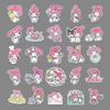 50PCS Cute My Melody Cartoon Stickers for Water Bottles, Notebooks & Luggage