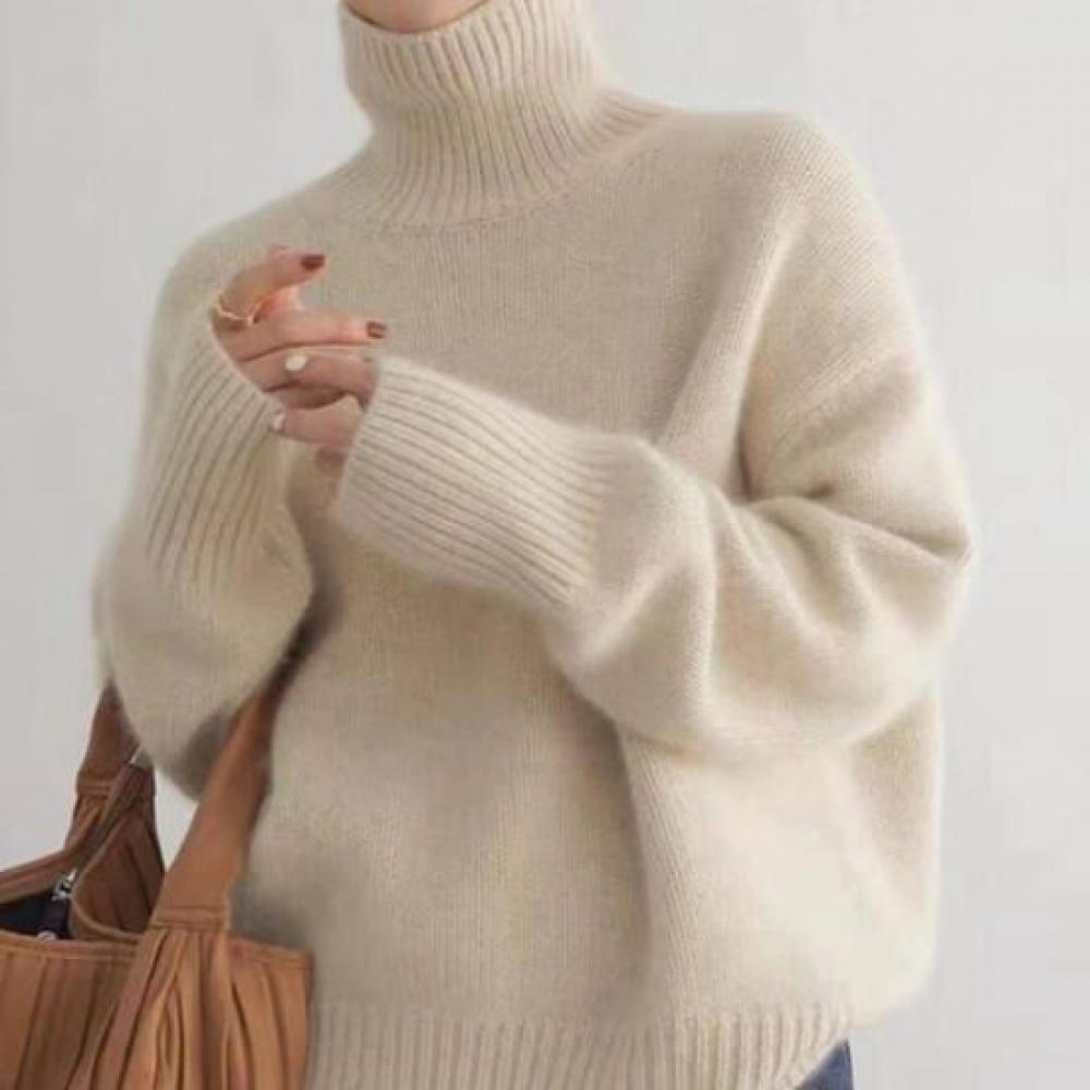 Navava Men S Cozy Simple Turtleneck Long Sleeve Knit Sweater Nk2631