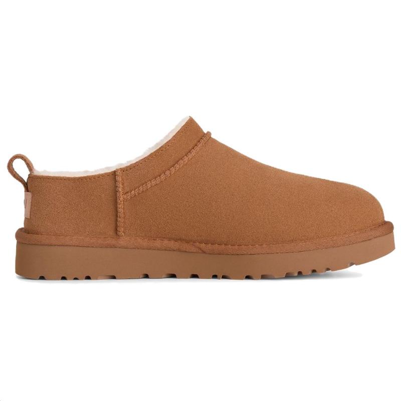 UGG Classic Micro Thermal Snow Boots Women's Chestnut Sneakers 1173891-CHE