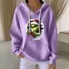 Women's Fashion Casual Christmas Angel Print Pullover Long-Sleeve Sweatshirt