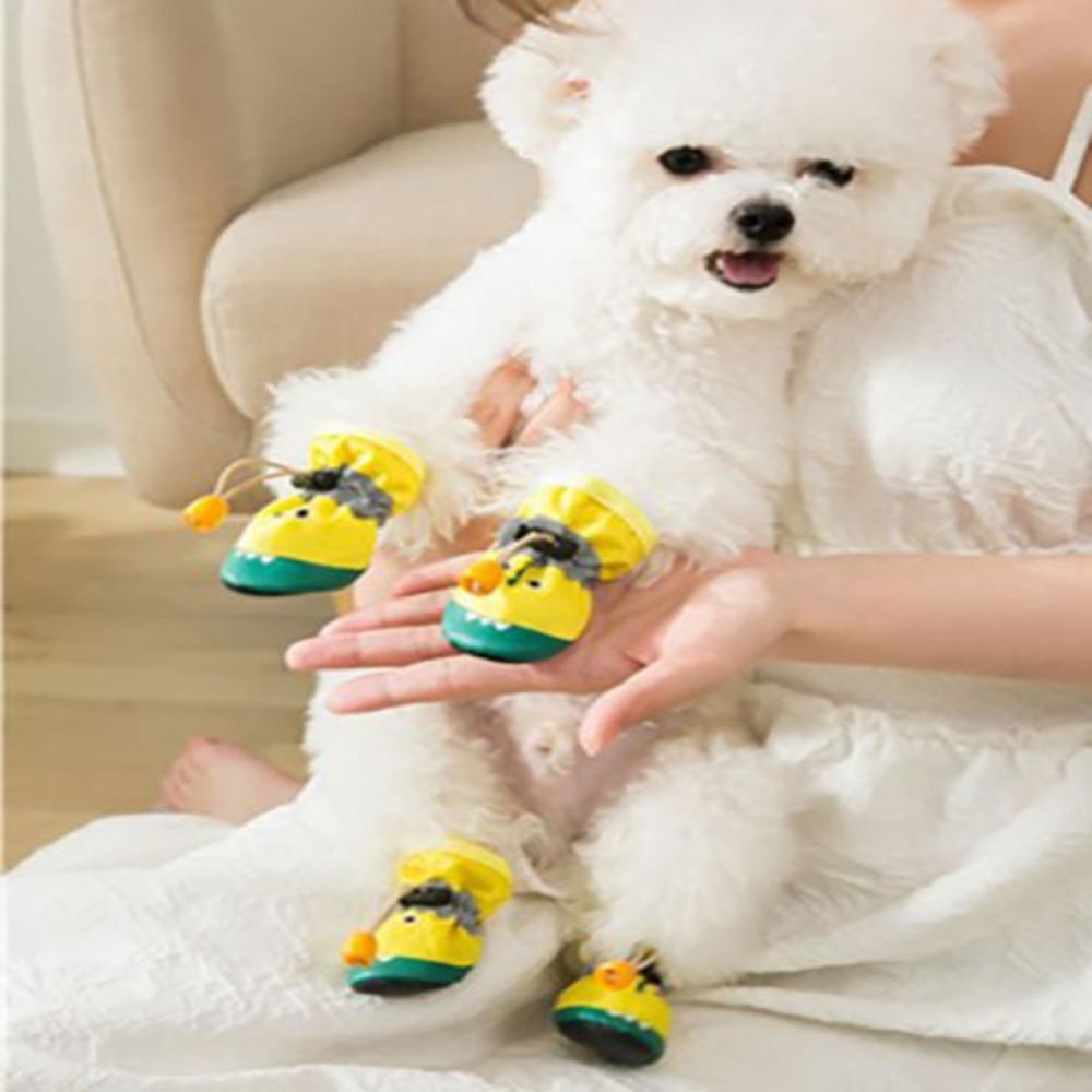 Antiskid Puppy Shoes Soft Sole Dog Boots Cute Soft Bottom Pet Shoes