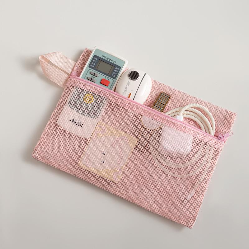 In S Simple Women s Portable Mesh Toiletry & Makeup Bag